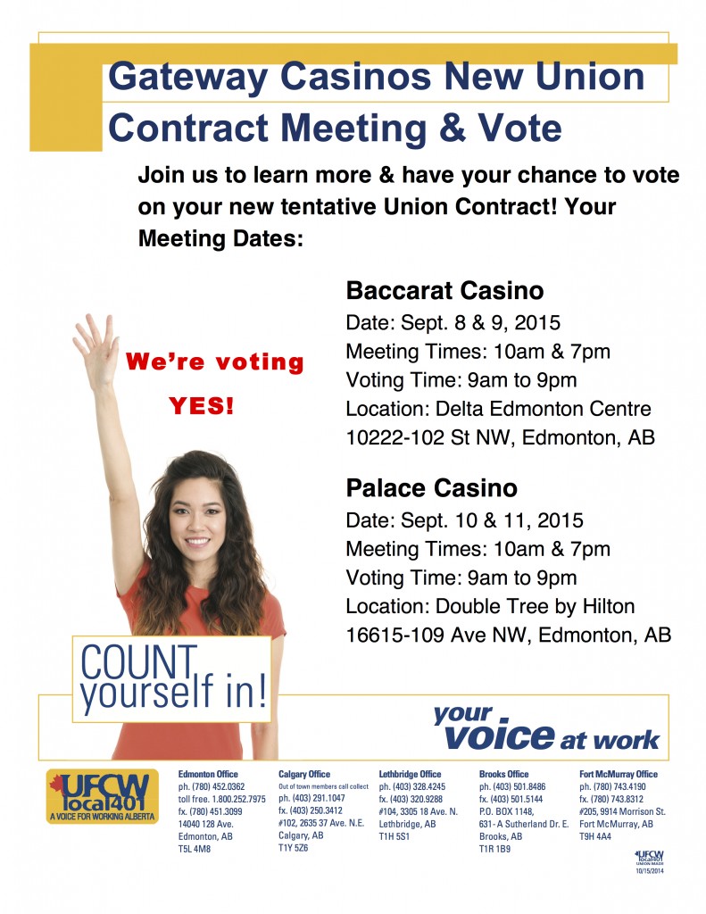 Gateway Casinos Vote