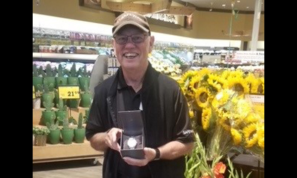 Danny's union rep dropped off his retirement watch and he shows us the beautiful smile of a soon to be retiree